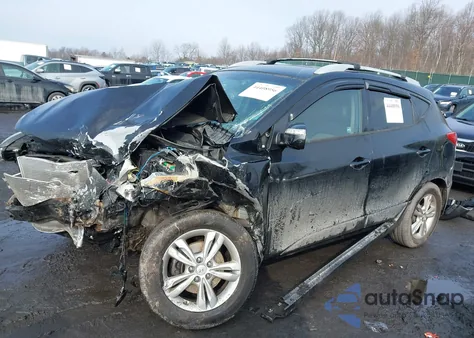 2013 Hyundai Tucson Gls z USA, uszkodzony, nr VIN KM8JUCACXDU611098